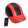 Motorcykelhjälm Justerbar motocross Half Open Face Helmets Soft Baseball Cap Style Bike Helmet 7 Color 5560cm 6493465