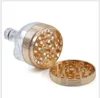 Diameter 63MM Zinc Alloy New 5-color Thread Funnel-shaped Three-tier Broken Cigarette Smoke Device