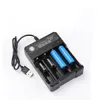 Litiumbatteriladdare med USB-kabel 4 laddningsplatser 18650 26650 18490 Uppladdningsbara batterier Laddare Bättre Nitecore USA/UK/EU/AU-kontakt