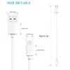 1m 3FT 1A Câbles Micro USB Chargeur Android V8 Câble de Charge Cordon pour Téléphones Mobiles HuaWei Samsung Galaxy S7 Edge / S7 / S6 / LG / Kindle / PS4-Blanc DHL FEDEX LIVRAISON GRATUITE