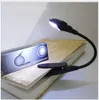 LED Book Light Mini Clip-on Flexibele Heldere LED-lampen Lichtboek Leeslamp voor Reizen Slaapkamer Boeken Reader Kerstcadeaus