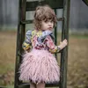 Mode baby flicka tutu kjolar toddler våren hösten rosa plysch prinsessa tjejer kjolar barn tjejer kläder barn kjol vinter för tjejer