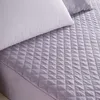 Bedspread Hypoallergenic Quilted Bed Mattress Pad Waterproof Cover Soft Topper Washable Protector Matelas