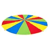 2m 78 -Zoll -Kinderkinder Sportentwicklung im Freien Regenbogen Regenschirm Parachute Spielzeug Jumpsack Ballute Spiel Parachute Promotion9490503