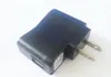 USB-laddare 5V 500mA USB Laddningsgränssnitt för elektroniska produkter USB-nätadapter MULT Använd US EU-standard nätadapter 100PCS