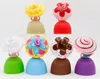 6pcs / box 15cm magisk cupcake prinsessa docka med kam doftad reversibel tårta transform till prinsessan docka tjejer leksaker