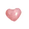 5pcs Natural Rose Quartz Heart Shaped Pink Crystal Carved Palm Love Healing Gemstone Lover Gife Stone Crystal Heart Gems