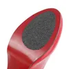 KLV 1 Par Anti-Slip Självhäftande skor Mat High Heel Sole Protector Gummi Pads Kudde Non Slip Insole Forfoot