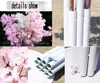 1.5M Height white Artificial Cherry Blossom Tree Roman Column Road Leads For Wedding Mall Opened Props