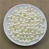 Wholesale 100pcs/lot 6mm Pearl Spacer Beads Craft ABS Plastic Loose Beads Jewelry Making DIY 20 Colors