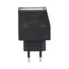 110-240V AC a 12V DC 500mA convertidor de adaptador de encendedor de cigarrillos de coche enchufe de EE. UU./UE