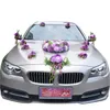 Voorbloem decoratie bruiloft auto bloem bruiloft auto decoratie set float decoratie belangrijkste bruiloft auto groothandel