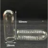 8 peças 5018mm 3825mm 3020mm 2518mm tubo formato de sino globos de vidro medalhão pingente garrafa de vidro frasco pingente joias descobertas7503491
