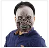 Halloween Motten Motten Zombie Horror Skeleton Mask Full Face Maschera di fantasmi spaventosi per cosplay Nightclub Party Show Decoration