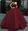 Elegante abito da sera formale da cerimonia con scollo a cuore e abiti da ballo in tull vestido formatura