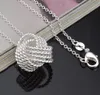 hot sales plating 925 Silver Jewelry Sets Women Wedding Jewelry Set Necklace Earrings