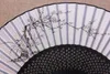 Vintage handmålad kinesisk fläktfärgad målning Bambu Silke Folding Hand Fan Dekorativ traditionell Craft Men Ladies Fans gåva 8inch7314483