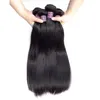 Wholesale 10a Grade Brazilian Virgin Straight Hair Bundles Unprocessed Peruvian Indian Malaysian Hair Extensions Remy Human Hair Weaves