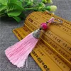 Handicrafts Chinese Knot Gift Keychain Tassel 100pcs Keyring Ethnic Cluture Crafts Bag Pendant Charm Fashion Women key Chain