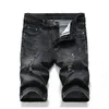 Gersri Men's Denim Shorts Jeans Good Quality Summer Jeans Men Cotton Solid Straight Short Male Casual New Brand