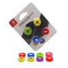 4pcs / set Silicone Thumb Grip Set Joystick Cap Cover Analog Stick Caps pour NS Switch Joy-Con Controller Blister Emballage DHL FEDEX EMS FREE SHIP