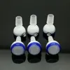 ガラス喫煙パイプは手作りの水ギセルボンを製造しますダブルカラーボールガラスバブルヘッド