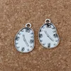 Ciondolo con ciondolo orologio in lega d'argento antico da 200 pezzi per creazione di gioielli risultati della collana del braccialetto 13 22mm A2031849368