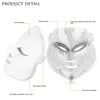 LED Light PDT Photon Therapy Skin Care Rejuvenation Facial Mask Massage SPA Wrinkle Removal 7 Colors