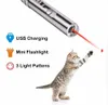 Cat Chaser Toys 2 in 1 Multifunzione Divertenti Cat Chaser Toys Strumenti interattivi per l'addestramento della luce a LED