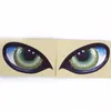 3D Stereo Reflective Cat Eyes Car Sticker Car Auto Side Fender Eye Stickers Adhesive Creative Rearview Mirror Decal 2pcs/set