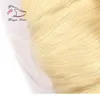 Evermagic 613 Blonde Pure 13*4 Ear To Ear Lace Frontal Brazilian Remy Hair Body Wave Free/Middle Part Lace Frontal Closure