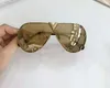 Óculos de sol piloto clássicos para homens ouro/cinza sombreado Sonnenbrille Fashion Sun Glasses Gafas de Sol Novo com caixa