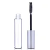 PRINT LOGO 10ml Empty Mascara Tube w/Gold Silver Cap Reusable Mascara Container Eyeliner Bottle Lip Gross Tube with Brush