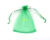 1000PCS 5 * 7cm 7 * 9 9 * 12 10 * 15 13 * 18 15 * 20 20 * 30 25 * 35 30 * 40cm Bröllop Organza Peuch Smycken Förpackningspåsar Eugen Gaze Gift Bag Sack