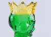 Корона глава Янджа, оптовые трубы Bongs масло горелки для воды Трубы стеклянных Труб нефтяных вышек для курения Бесплатной доставки