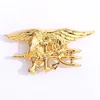 US Navy Seale Eagle Eagle Anchor Trident Mini Medal Uniform Insignia Badge Gold Badge Halloween Cosplay Toy191p8095932