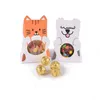 90 x carino nero/bianco/giallo cartone animato animale cane scatola di caramelle festa di nozze decorazioni natalizie capodanno bambini compleanno doccia regalo di favore