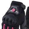 Scoyco Femmes Glants de moto Knight Full Finger Small Size S à XL Pink Mujer Luva Moto Race Female Gants M29W5409802