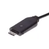 Suc-C3 USB-Daten-Ladekabel für Samsung-Kamera ES65 ES70 ES63 PL150 PL100 1,5M Cameara-Ladekabel schwarz