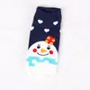 Schneeflocke Elch Weihnachtsmann Weihnachtsbär 1 Paar Baumwolle Winter Herbst Mädchen Jungen Socken Kinder Söckchen