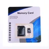 DHL 100MBS Blue Generic 256 GB 128 GB 64 GB Klasse 10 TF Flash Speicherkarte C10 mit SD -Adapter Blister -Einzelhandelspaket 1 Tag Versand 283952