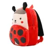 Cartoon Plush Ladybug Backpack Animal Zoo Children Schoolbag Toddler Bags Kindergarten girls/boys Gifts Nursery Supplies