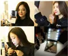 Vanity Işık Makyaj Aynası Taşınabilir Makyaj Kiti Çift Side Mini Boyutlu Mahkeme Ayna Katlanabilir