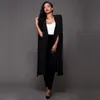 Moda Ofis Lady Katı Ofis Bayanlar Blazer Çentikli Ince Tam Kollu Kadın Ceket Uzun İngiltere Stil Sonbahar Blazer Feminino