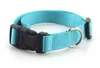 Cravate pour chien Collier en polyester uni de haute qualité, collier en nylon pour animaux de compagnie, collier pour chien, produits pour chiens de petite et moyenne taille L465