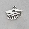 Haeqis Fashion Alloy 2018 2019 2020 2021 2022 Trencher Cap Charms School School Gift Sharms 1418mm AAC12457436618