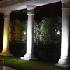 WOXIU 태양 잔디밭 빛 4LED 태양 강화한 반점 빛 가정 정원 벽 조경 점화 장치 빛