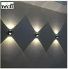 Upp Ned Vägglampa Led Modern Inomhus Hotell Decoration Light Living Room Bedroom Bedside Led Wall Lamp Aisle Bra