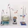 Matériel d'alimentation en laboratoire ZOIBKD La distillation de chemin courte 2L comprend un kit de pompes à vide