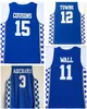 popolare fan del Kentucky College online uomini all'ingrosso Basketball Wear 3 ADEBAYO 11WALL 15 COUSINS 0 FOX 12 Towns 23 DAVIS Basketball Maglie